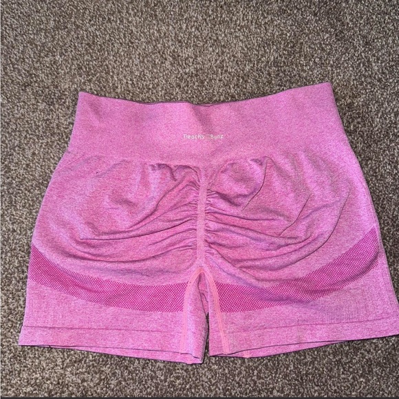 Pink High-Waisted Shorts - Picture 3 of 3
